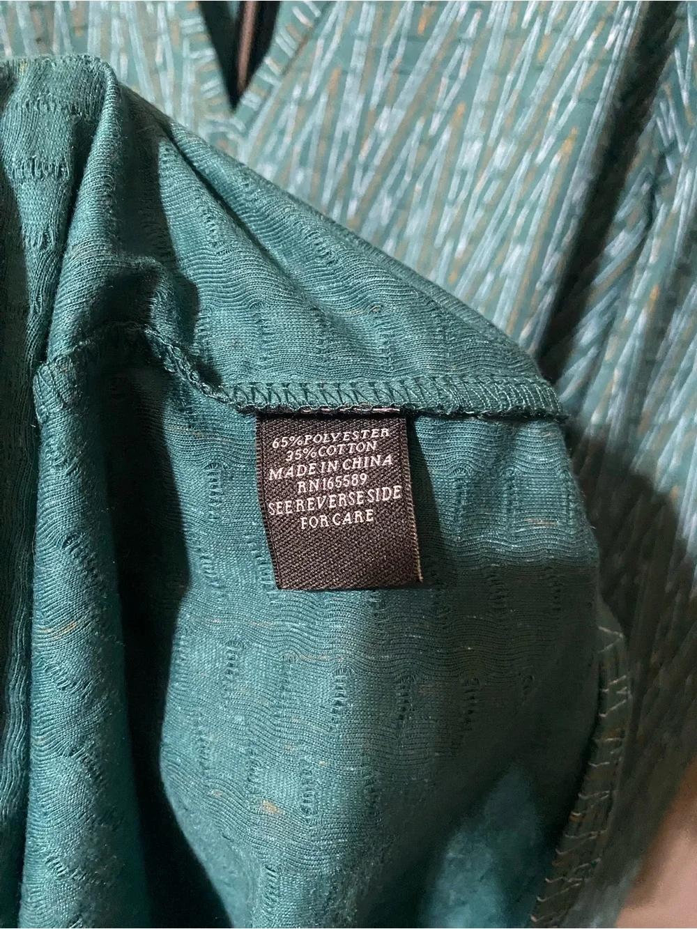 La Joie Teal Textured Tiered Midi Dress Women’s Large Long Sleeve Cottagecore